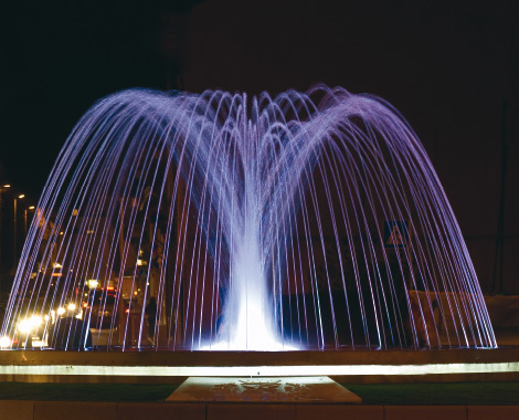 Led lights for fountains